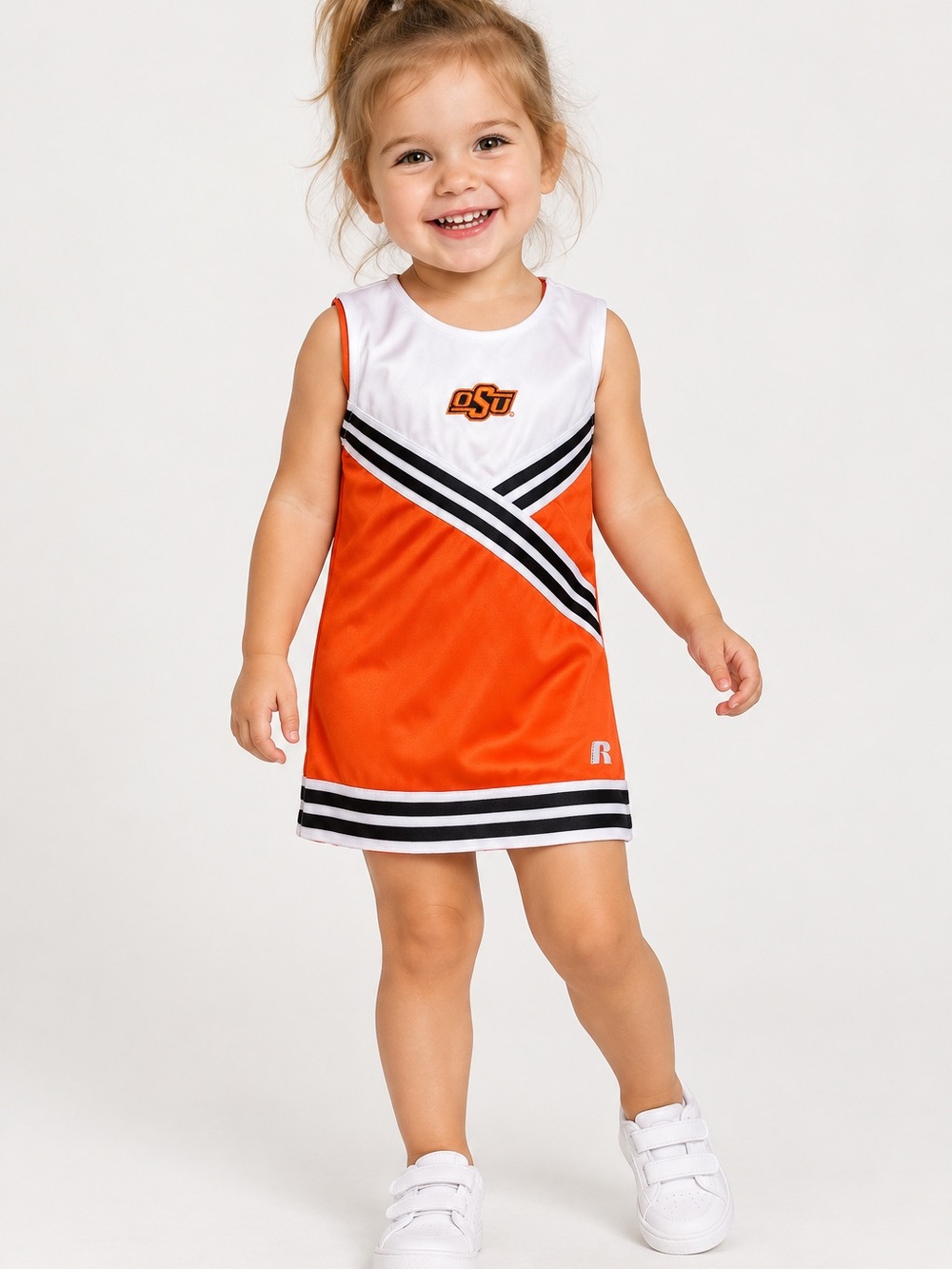 Russell Athletic Oklahoma State OSU Cowboys Cheer Dress girls 2T